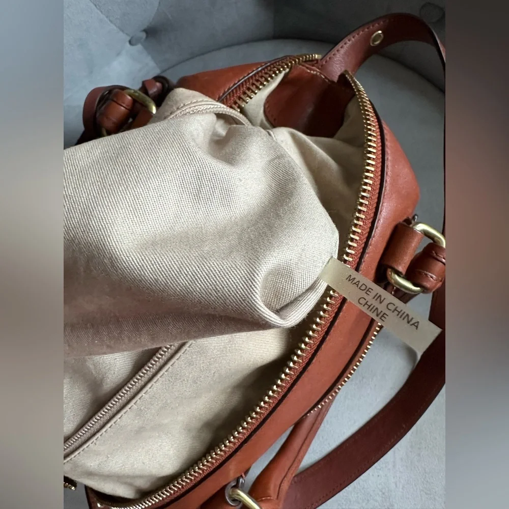 Coach Satchel Leather  Bag